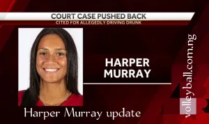 nebraska volleyball star harper murray postpones arraignment for dui charges.
