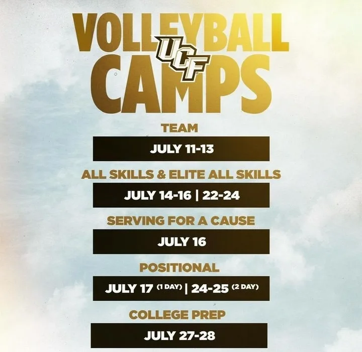 University of Central Florida Volleyball Camp