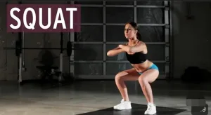 Squats: Volleyball workouts 