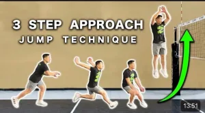 Volleyball Approach Footwork