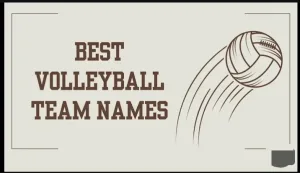 Volleyball Team Name ideas