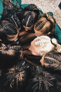 Volleyball hairstyles