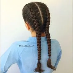 Volleyball braids hairstyles for girls 