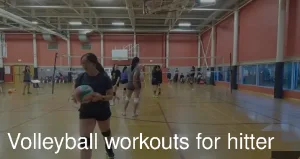 Volleyball workouts for hitters