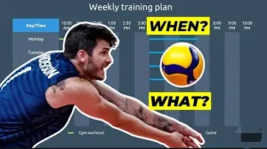 volleyball workout plan