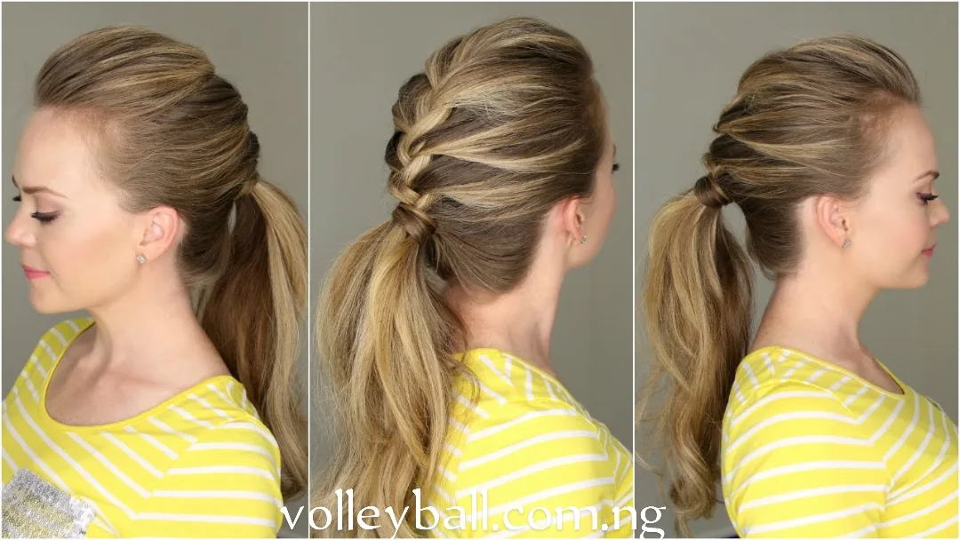 Easy Volleyball hairstyles