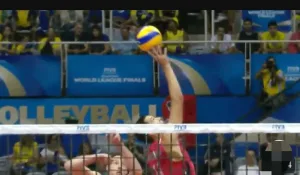 Type of One-Hand Pass in Volleyball