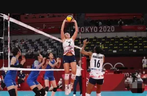 how many sets are played in Olympic volleyball